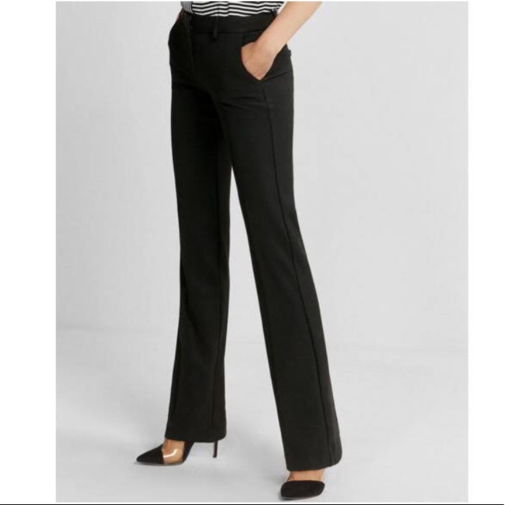 EXPRESS LOW RISE FLARE EDITOR PANT